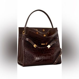 Lee Radziwill Tory Burch bag